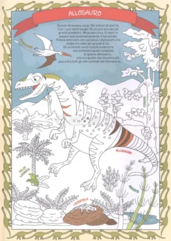 Colora in Grande - i Tuoi Dinosauri