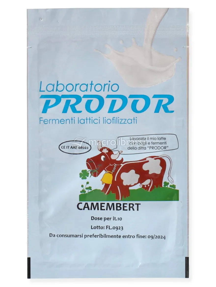 Coltura Starter per Formaggio Camembert