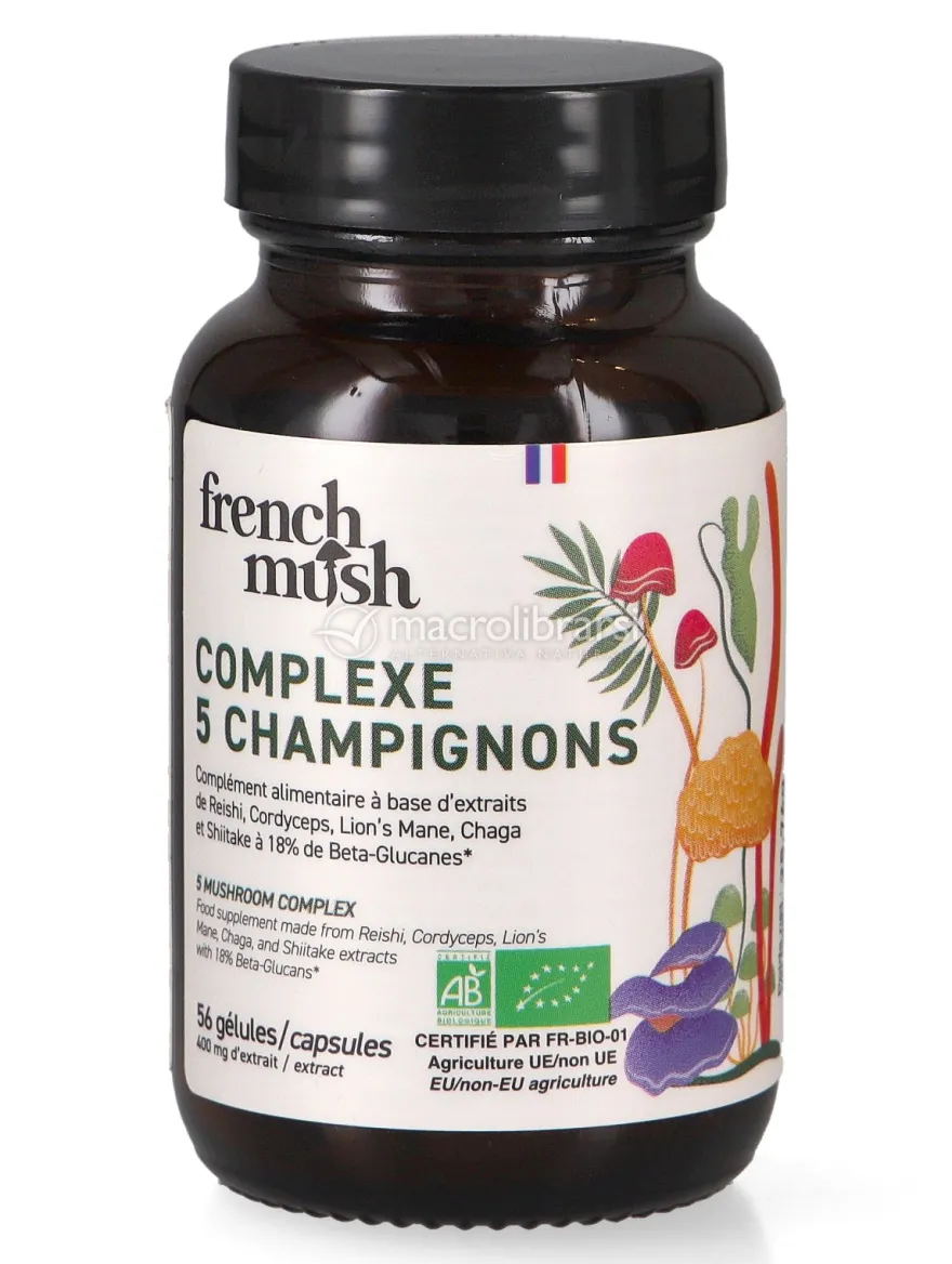 Complexe 5 Champignons Bio - Capsule