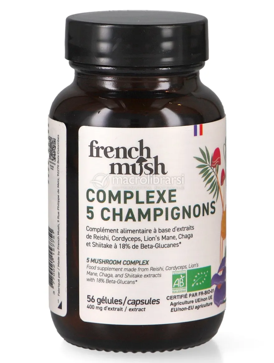 Complexe 5 Champignons Bio - Capsule