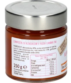 Composta Albicocca e Rosa Canina