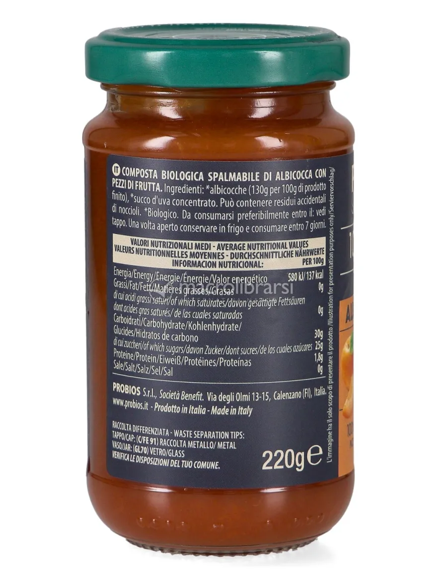 Composta Biologica Albicocca Italiana