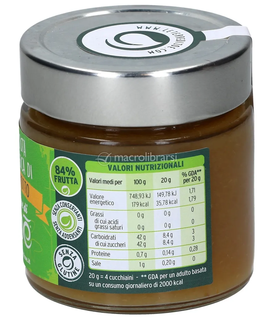 Composta Biologica di Bergamotto - 260g