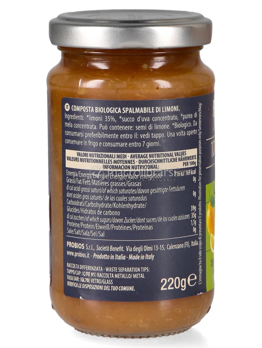 Composta Biologica di Limoni