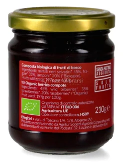 Composta Biologica - 100% Frutti di Bosco