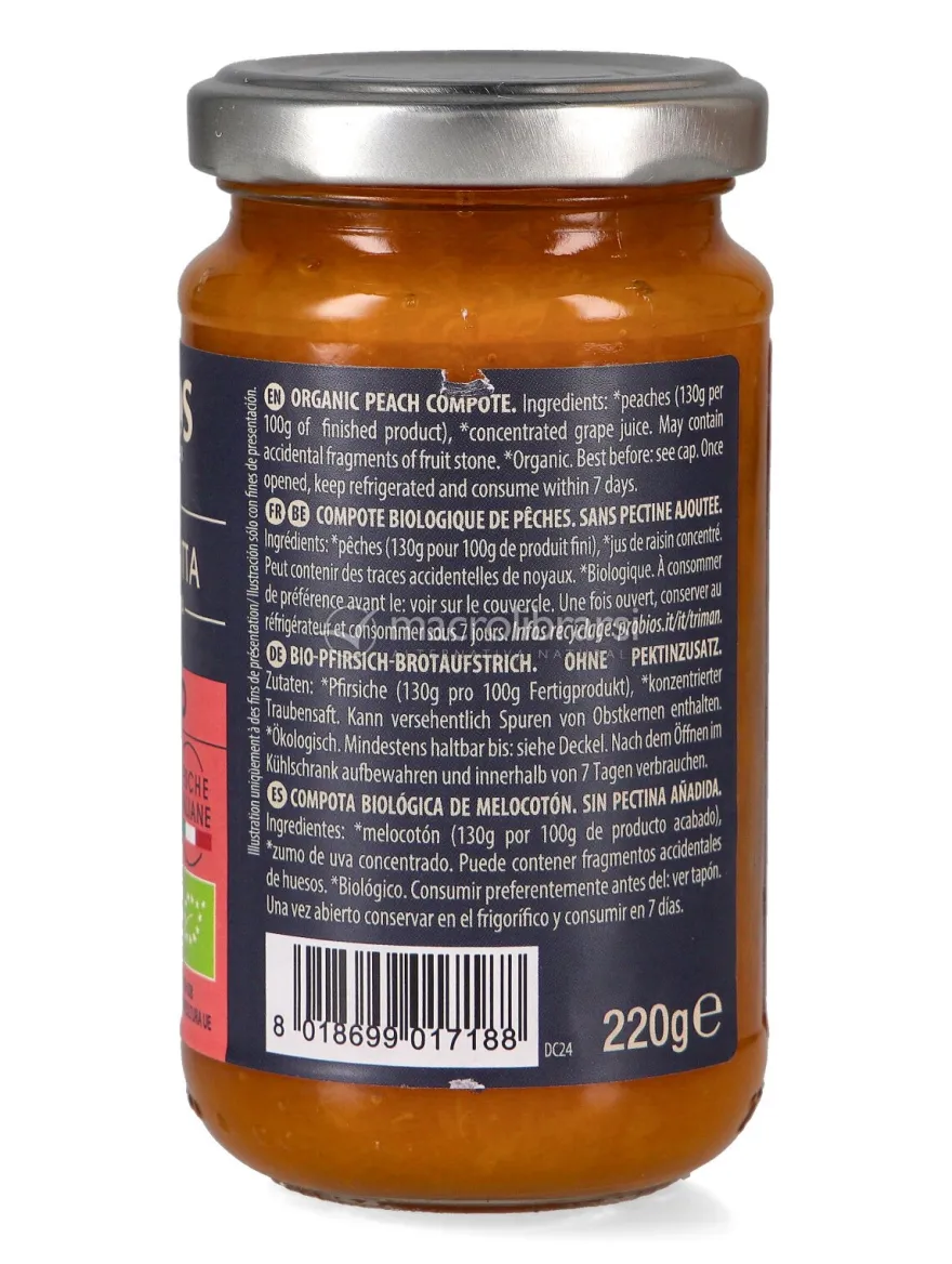 Composta Biologica Pesche Italiane