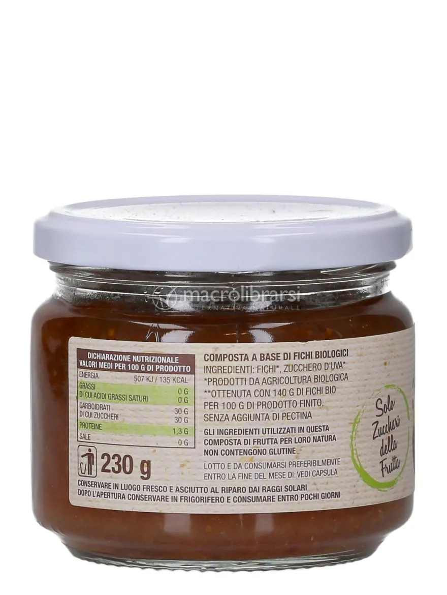 Composta di Fichi Bio (con zucchero d'uva)