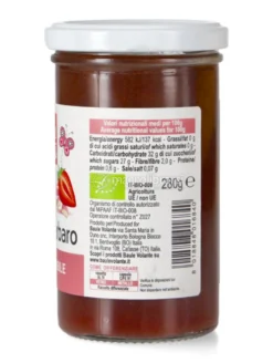 Composta di Fragole e Rabarbaro Bio