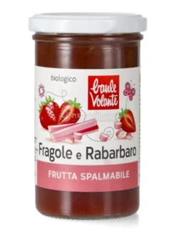 Composta di Fragole e Rabarbaro Bio