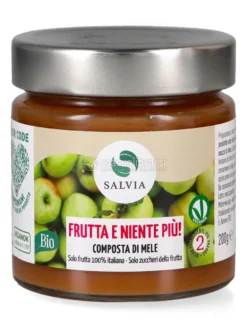 Composta di Mele Bio - Frutta e Niente Più! - 200 g