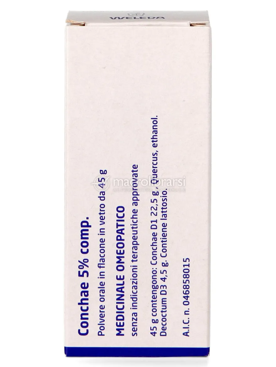 Conchae 5% Comp. Polvere Orale 45g