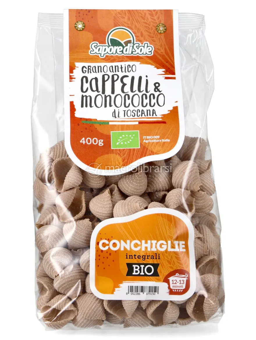 Conchiglie Integrali Senatore Cappelli e Farro Monococco