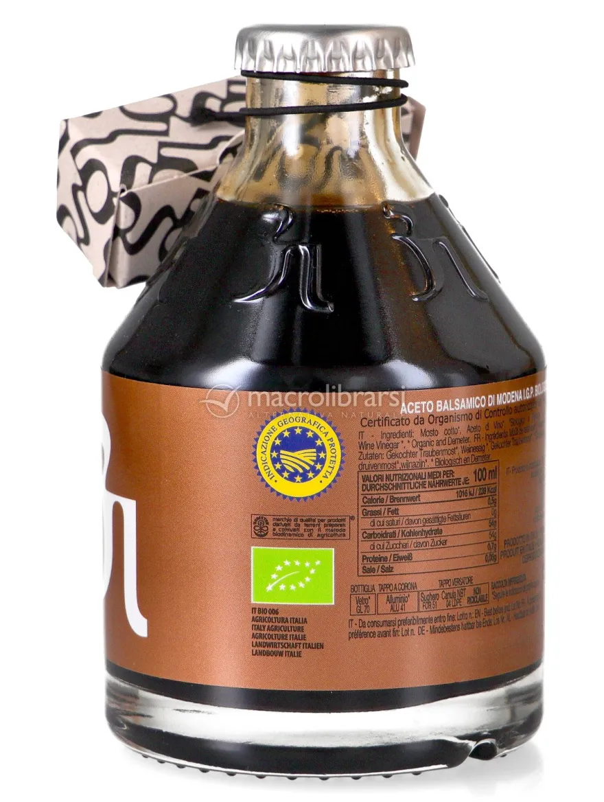 Condimento con Aceto Balsamico di Modena IGP Bio - Bronzo - 250 ml