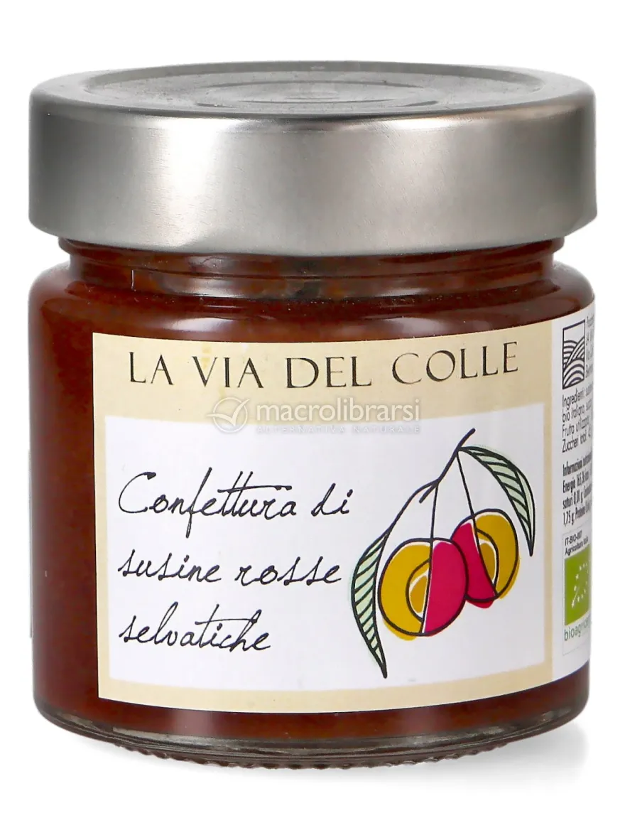 Confettura di Susine Rosse Selvatiche Biologiche