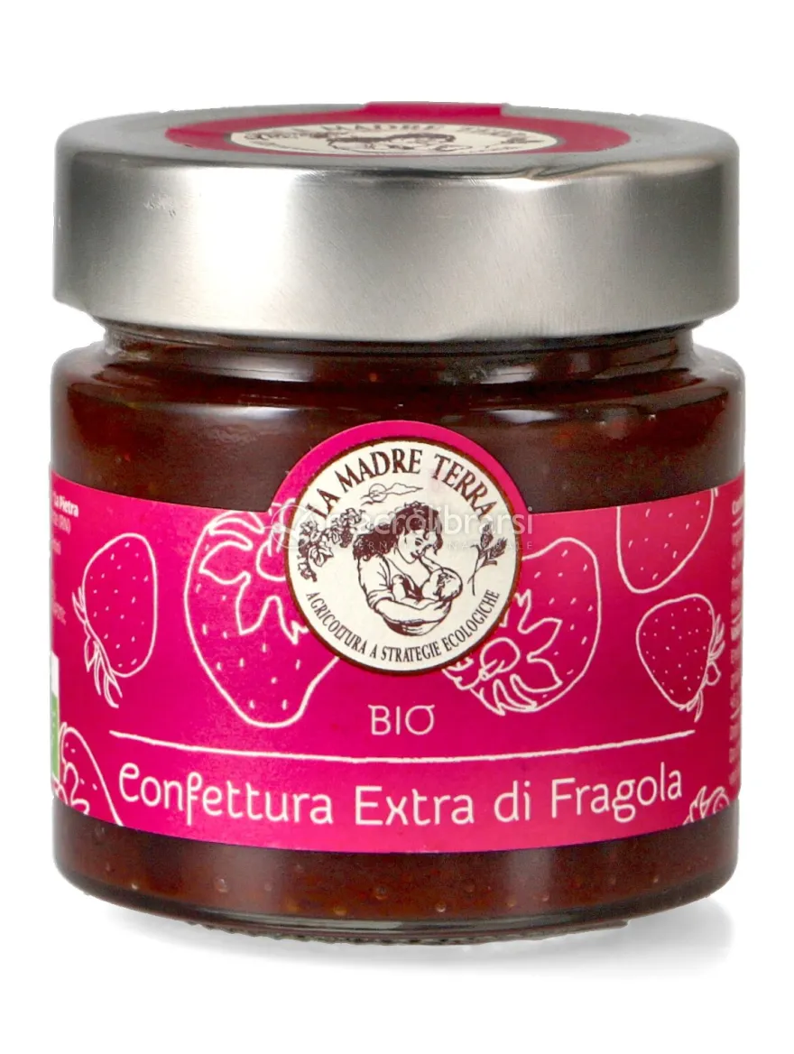 Confettura Extra di Fragola Bio - 230 g