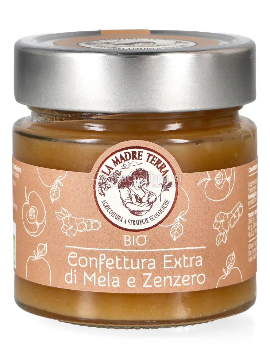 Confettura Extra Mela e Zenzero Bio