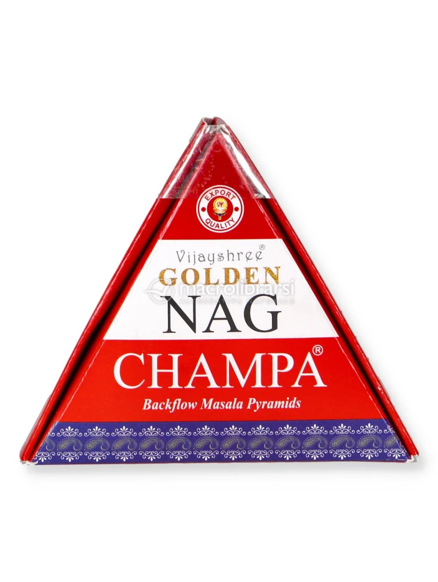 Coni di Incenso Backflow "Golden Nag Champa"