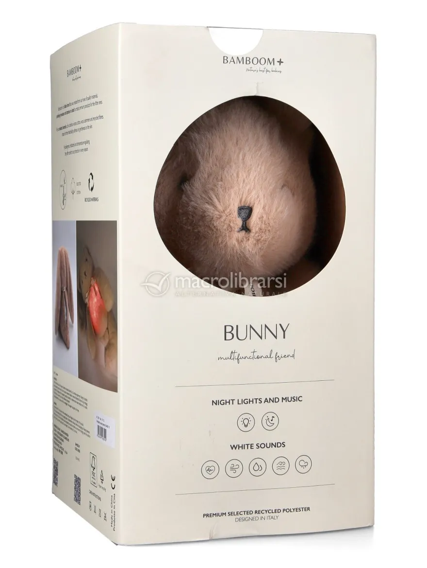 Coniglietto con Rumori Bianchi e Luce Notturna - Sand