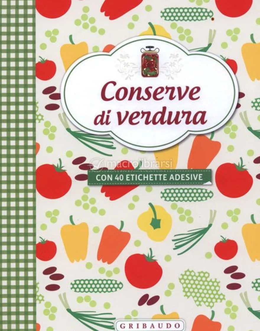 Conserve di Verdura + 40 Etichette Adesive