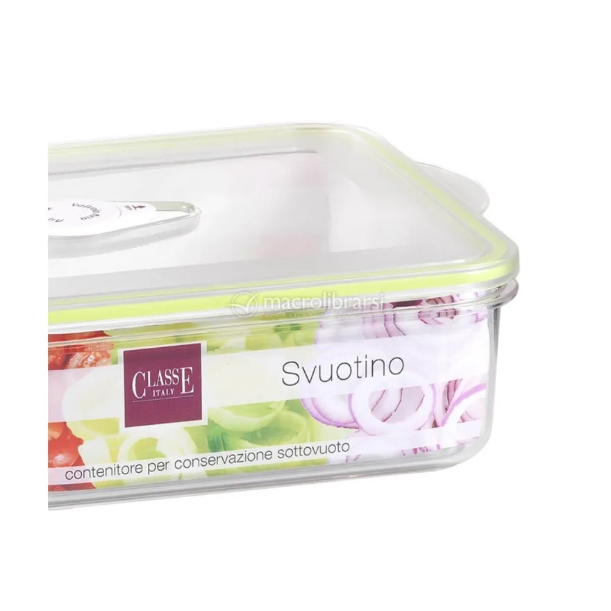 Contenitore Quadrato Sottovuoto "Svuotino"