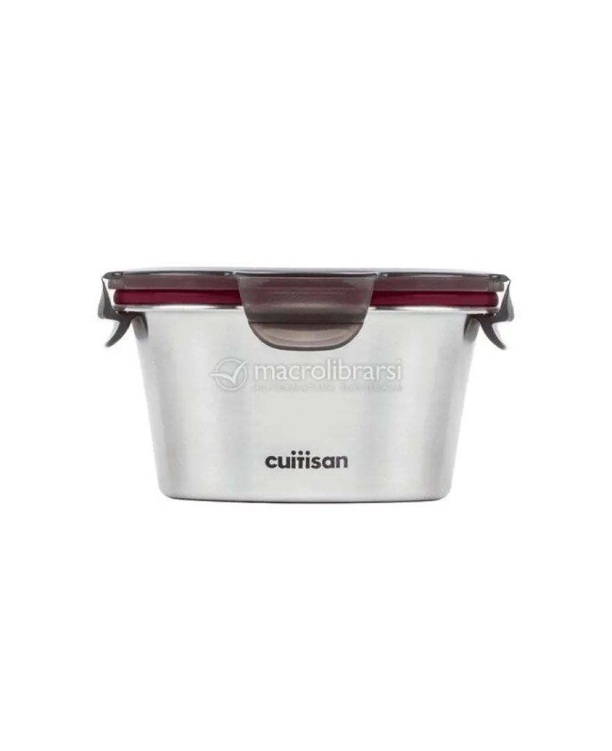 Contenitore Tondo in Acciaio Inox - Flora - 410 ml