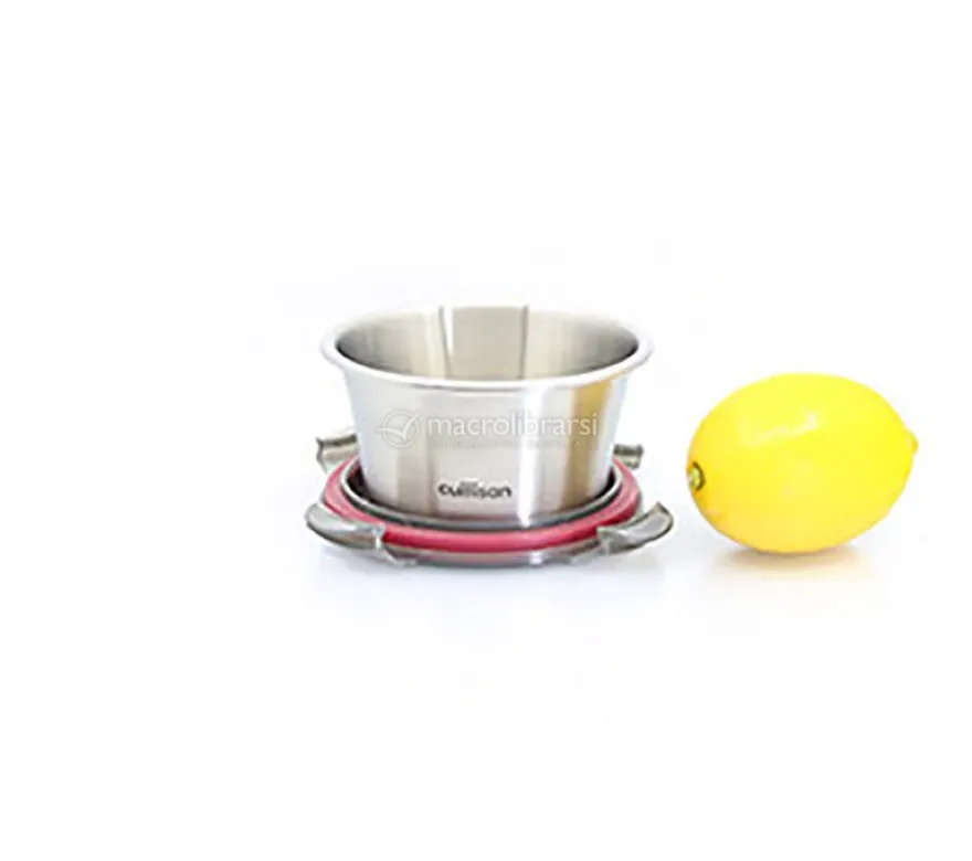 Contenitore Tondo in Acciaio Inox - Flora - 410 ml