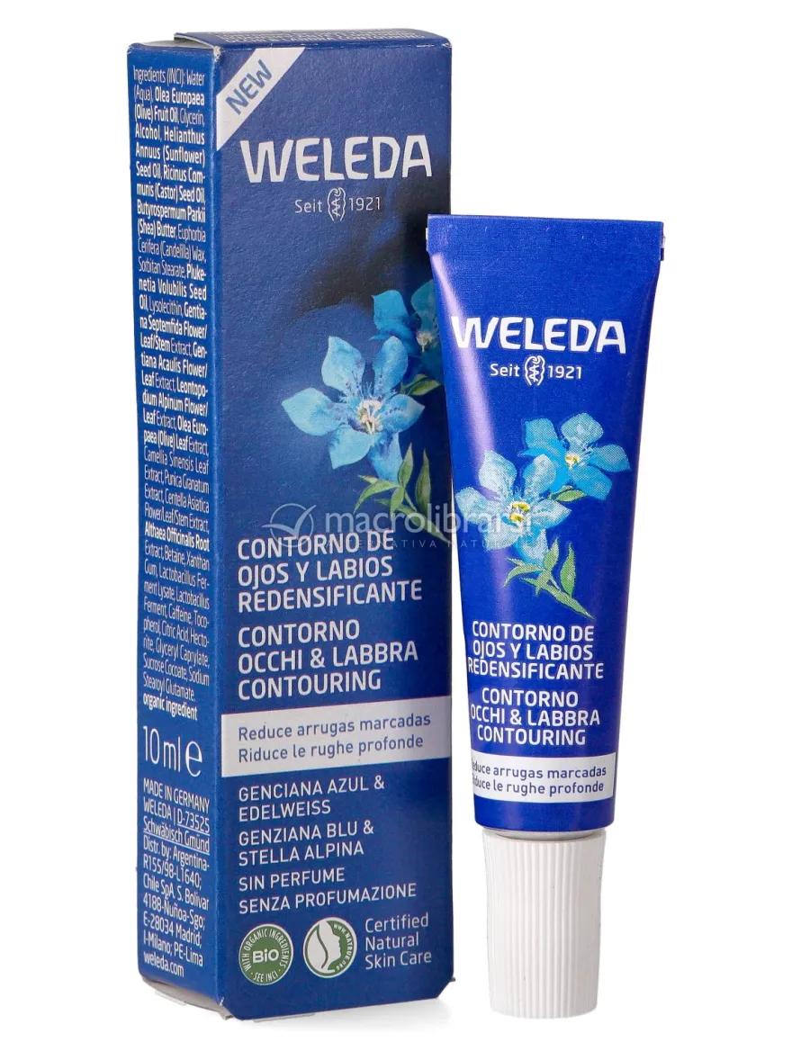 Contorno Occhi e Labbra - Genziana Blu e Stella Alpina