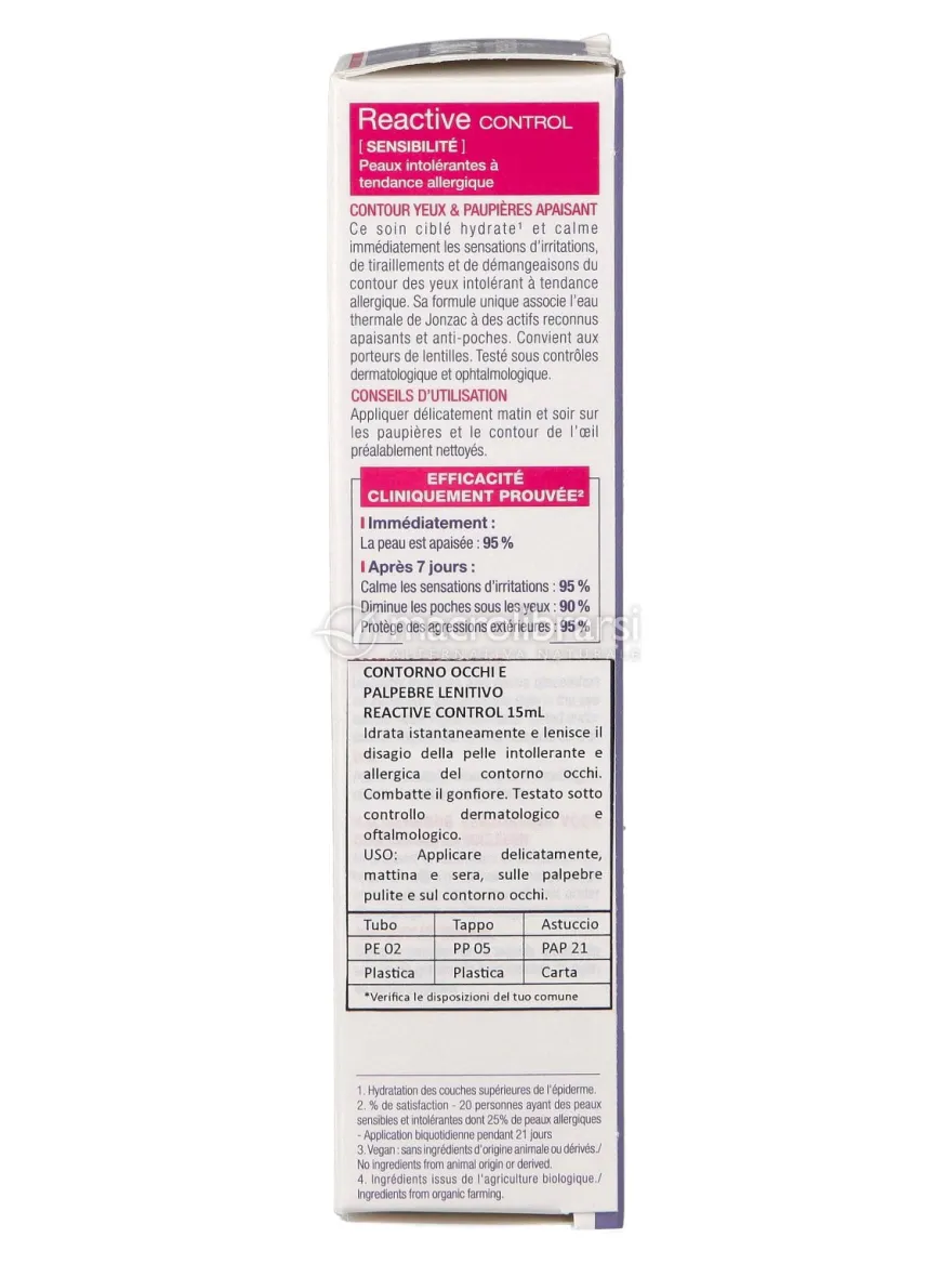 Contorno Occhi Reactive Control
