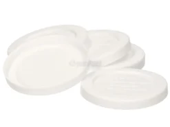 Coperchio Bianco 60mm - Confezione Da 5 Pezzi