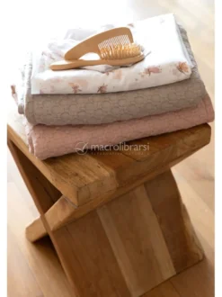 Coperta Culla Honey in Bambu Organico - Rosa