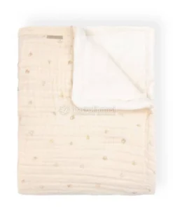 Coperta Lettino Nuvola in Bambu Organico - Animal Friends