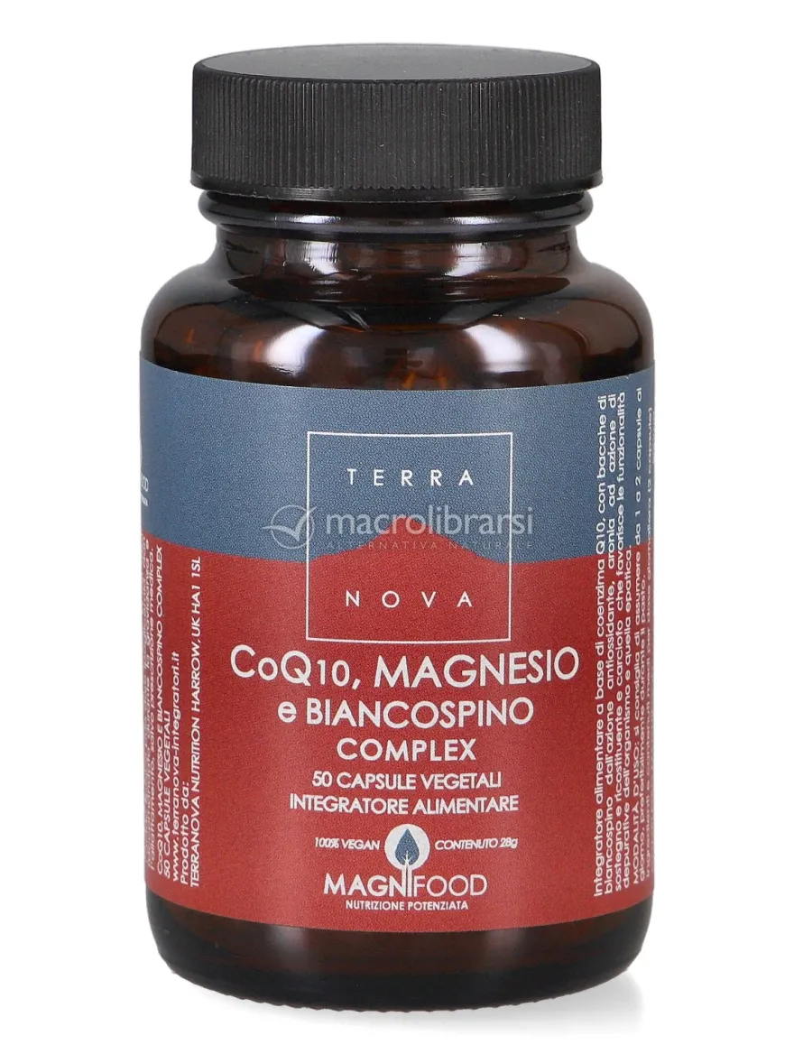 CoQ10, Magnesio e Biancospino Complex