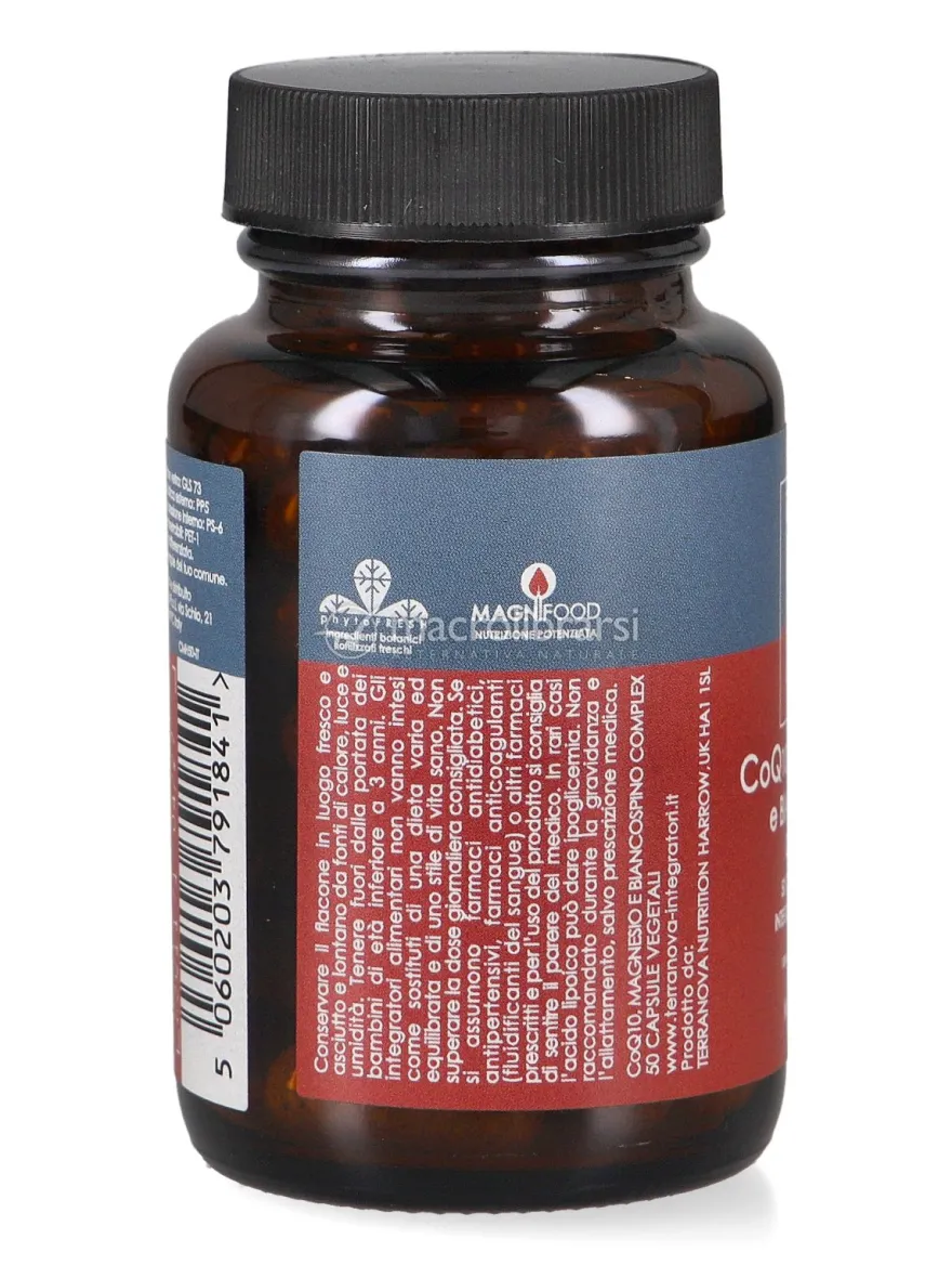 CoQ10, Magnesio e Biancospino Complex