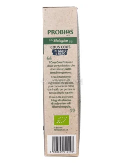Cous Cous di Mais e Riso Biologico