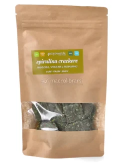 Cracker con Spirulina e Germogli di Grano Saraceno