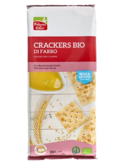 Crackers di Farro Bio senza Lievito