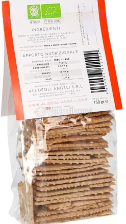 Crackers di Quinoa e Amaranto