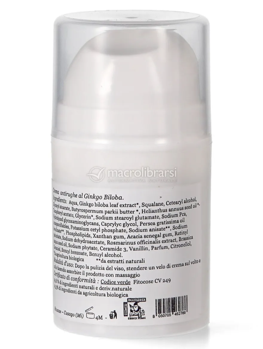 Crema Antirughe al Gingko Biloba