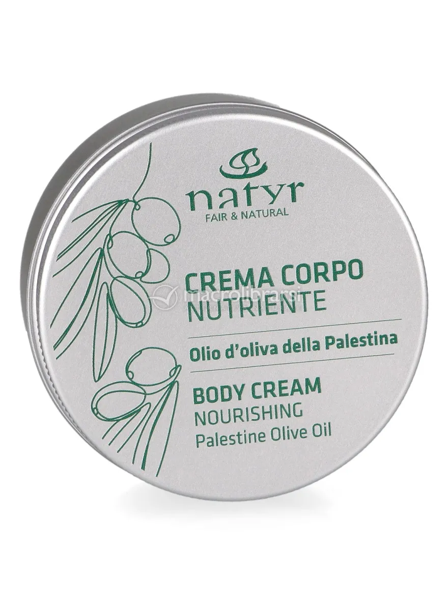 Crema Corpo Nutriente con Olio d'Oliva della Palestina
