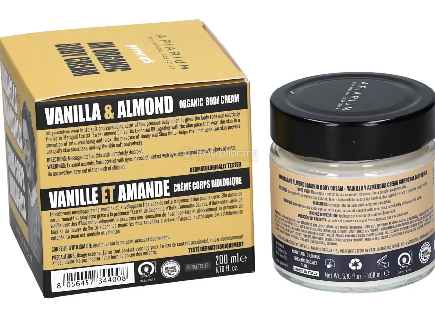 Crema Corpo Vaniglia e Mandorla