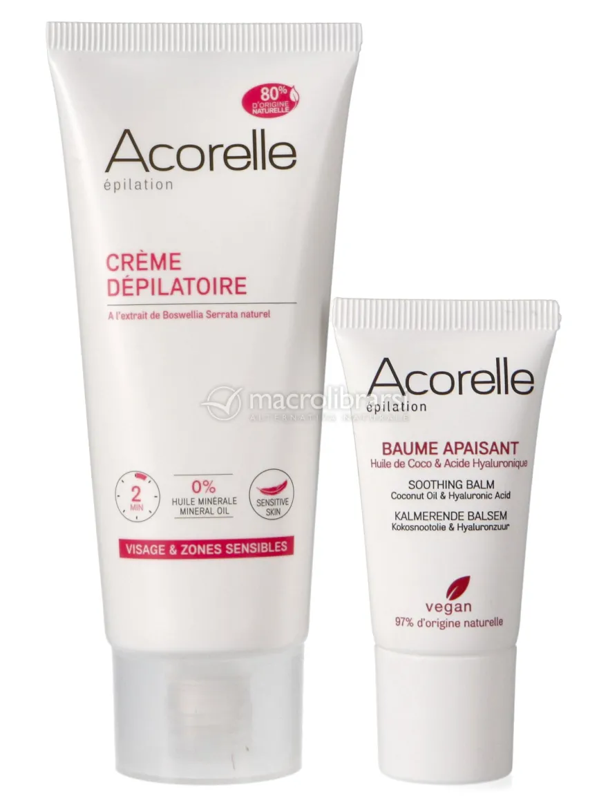 Crema Depilatoria Viso e Zone Sensibili