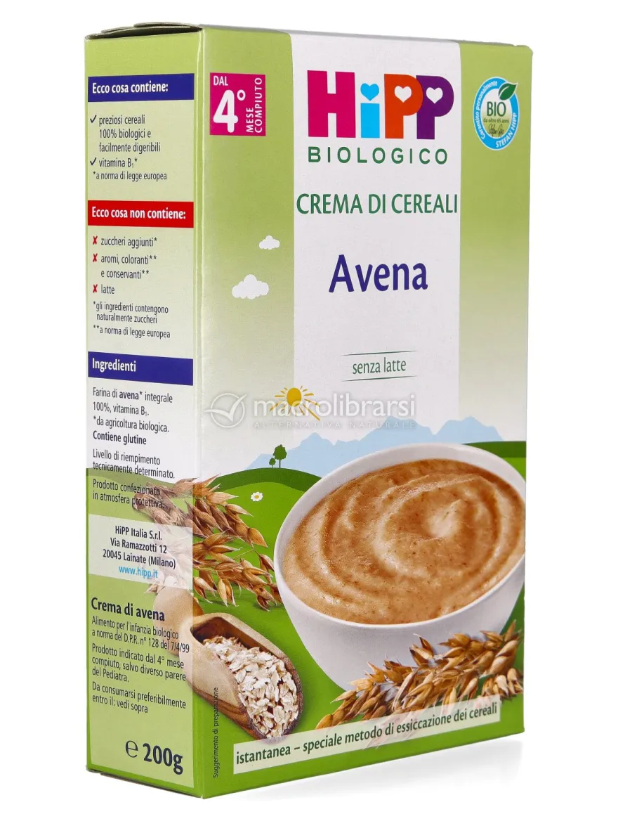 Crema di Cereali Biologici - Avena