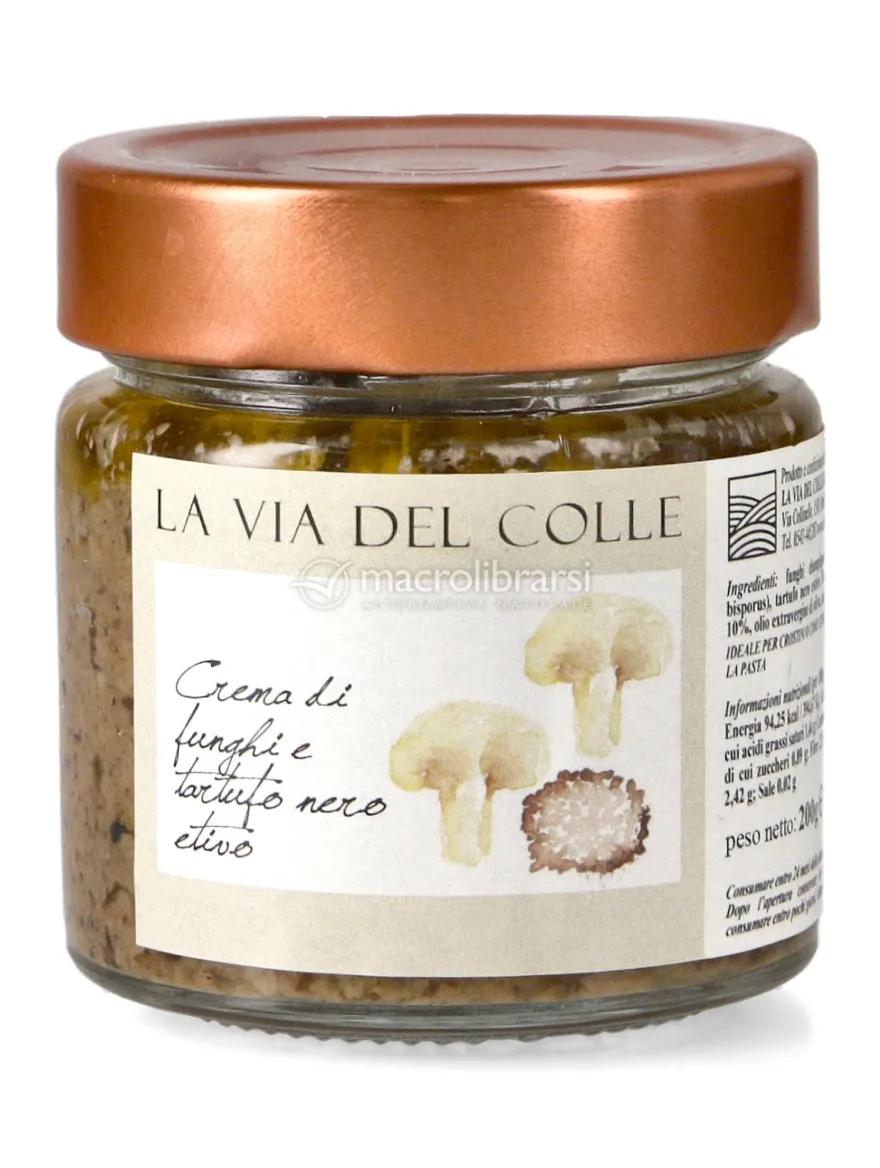 Crema di Funghi e Tartufo Nero Estivo