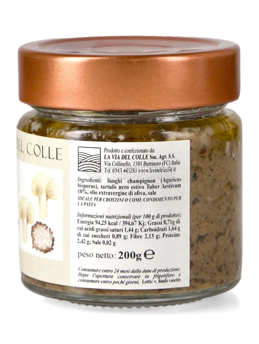Crema di Funghi e Tartufo Nero Estivo