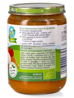Crema di Riso con Lenticchie e Verdure Bio