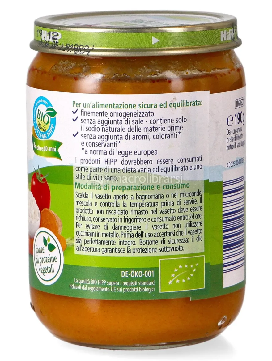 Crema di Riso con Lenticchie e Verdure Bio