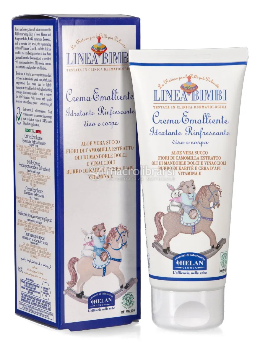 Crema Emolliente Idratante Rinfrescante
