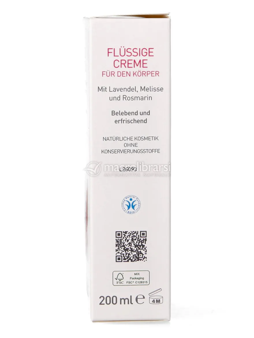 Crema Fluida con Lavanda, Melissa e Rosmarino