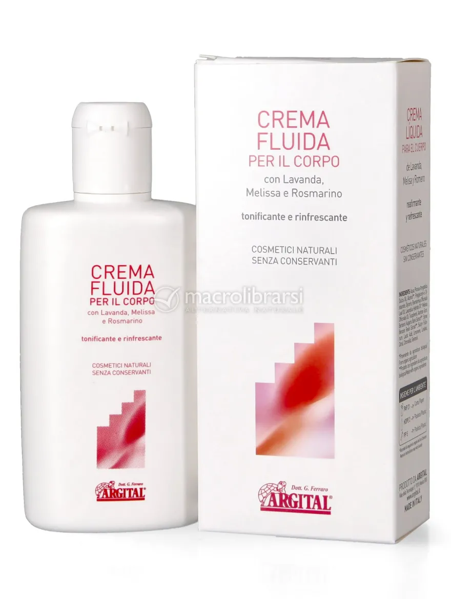 Crema Fluida con Lavanda, Melissa e Rosmarino