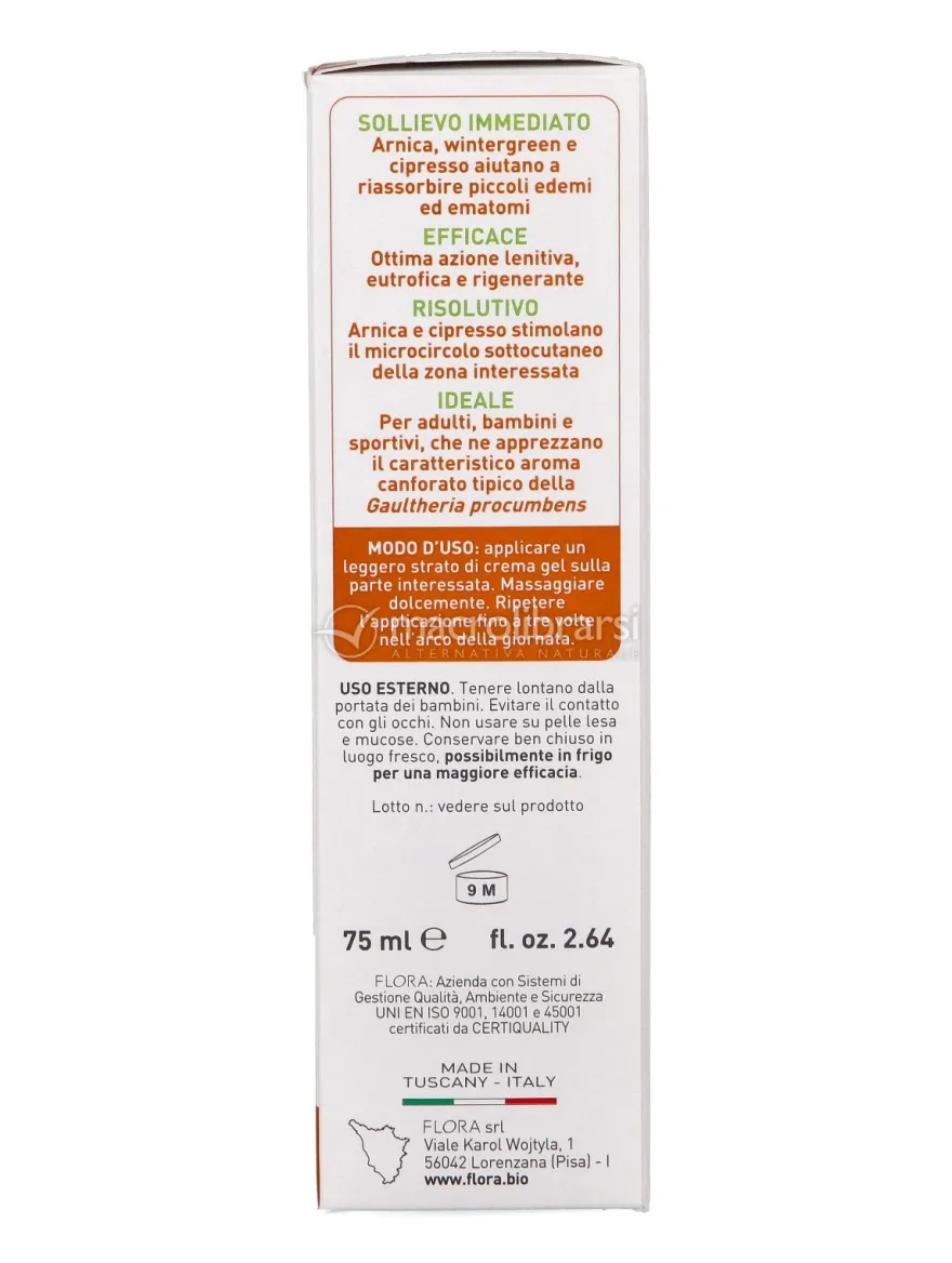 Crema Gel all'Arnica Bio